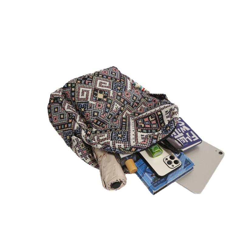 Neuer Vintage College Student Schultasche Damen Rucksack College Stil Outdoor Reise Rucksack Stream