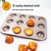 Sanneng Nepřilnavá forma na kaštanové koláče & Madeleines