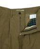 COTTON BELL Corduroy Cinch-Back Pants - Khaki