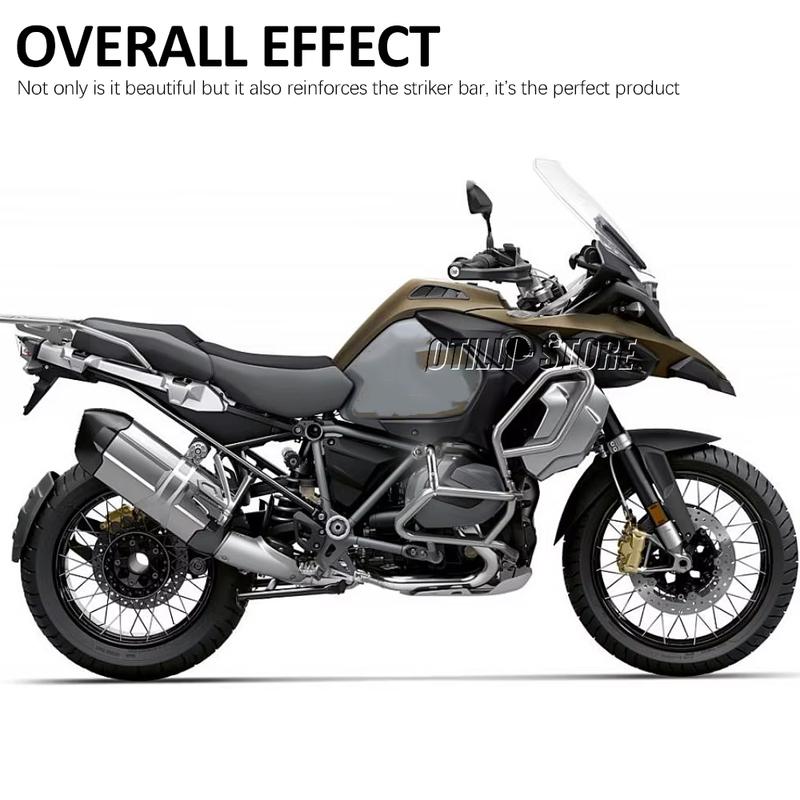 For BMW R1250GS & Adventure Lower OEM Bars Engine Crash Bar Protection Bar R 1250GS 1250 GS ADV Crash Bar Reinforcement Kit