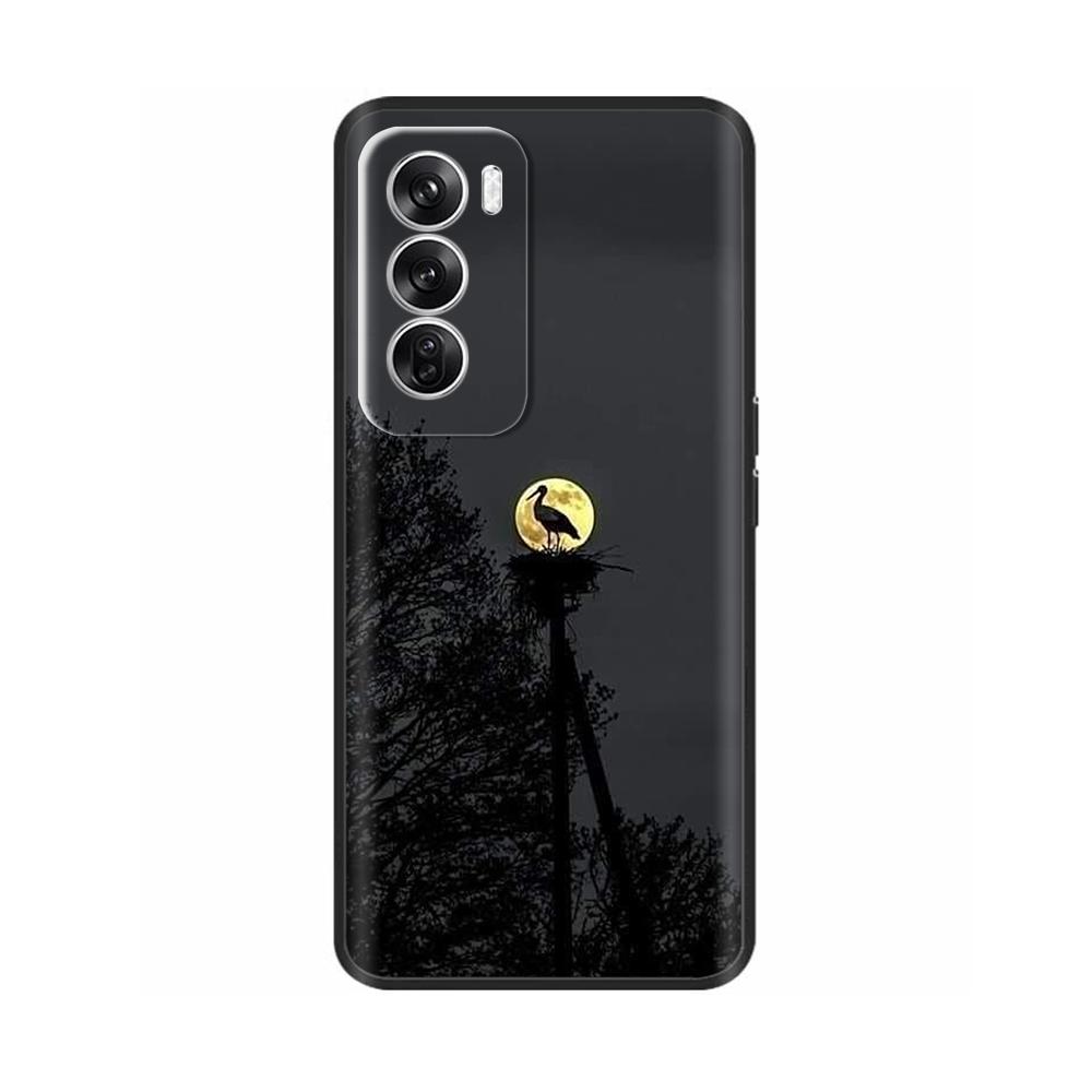 Silicone Case For OPPO Reno 12 Phone Cases Lovely Cat Cover Reno12 5G Soft Liquid Silicon Back Cover For OPPO Reno 12 Pro 5G