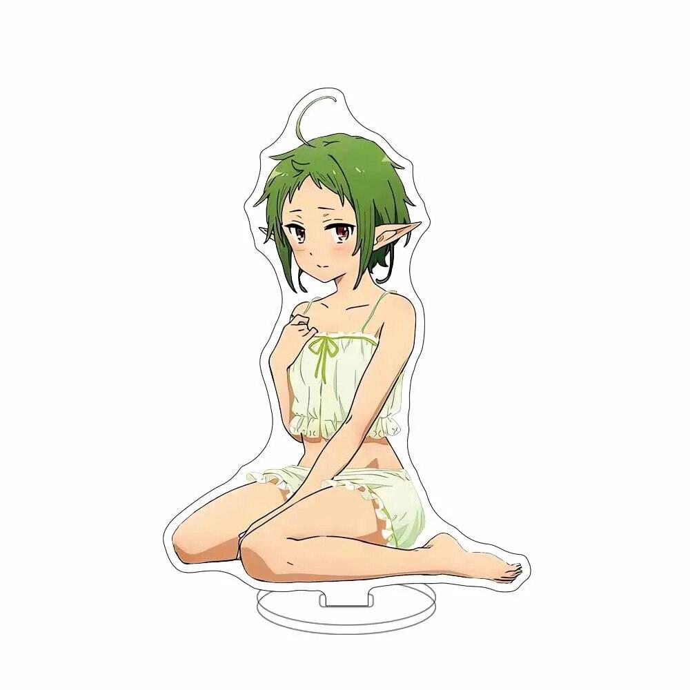 Anime Mushoku Tensei: Jobless Reincarnation Rudeus Greyrat Acryl Stand Figur Sammlung Anime Modell Geschenke Schreibtisch Dekor Cosplay