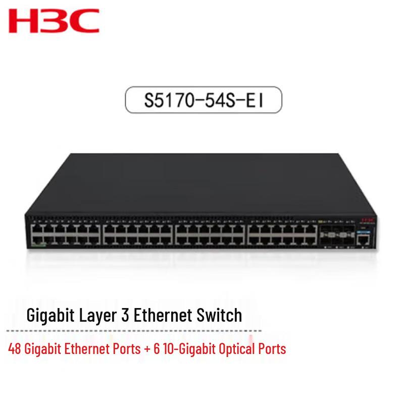 

H3C S5170-54S-EI Enterprise Managed Ethernet Switch