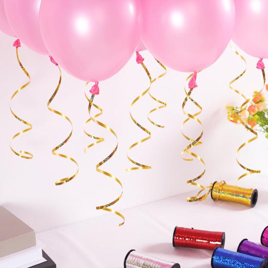 100 Yards Balloons Ribbons Wedding Birthday Home Crafts Gift Wrapping Decoration