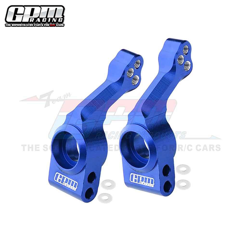 GPM 7075 Alloy Rear Stub Axle Carriers For TRAXXAS Slash Pro Rustler Hoss 4X4