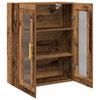 Wall Cabinet Reclaimed Wood Look 69.5 x 34 x 90 cm Engineered Wood