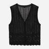 Thursday Island Unisex Crochet Knit Vest T264mvt244w