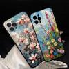 Oil Painting Of Flowers Pattern Phone Case TPU Phone Case For Iphone17 Air 16 15 14 13 12 11 Pro Max Plus Cover Case