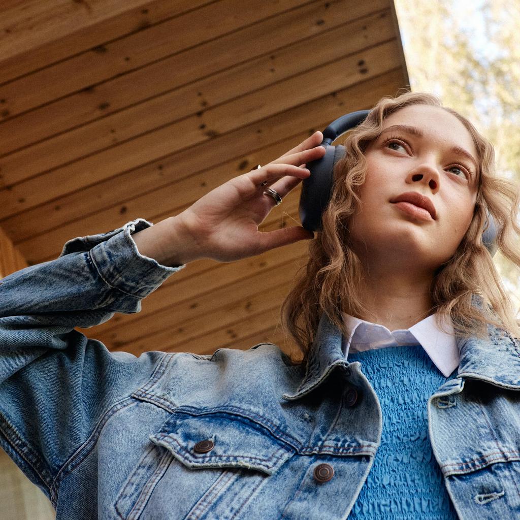 SUDIO K2 (Black) Wireless Headphones (Bluetooth 5.3  Compatible with iOS and Android  with Mic  Waterproof) ANC Noise Cancelling Lightweight