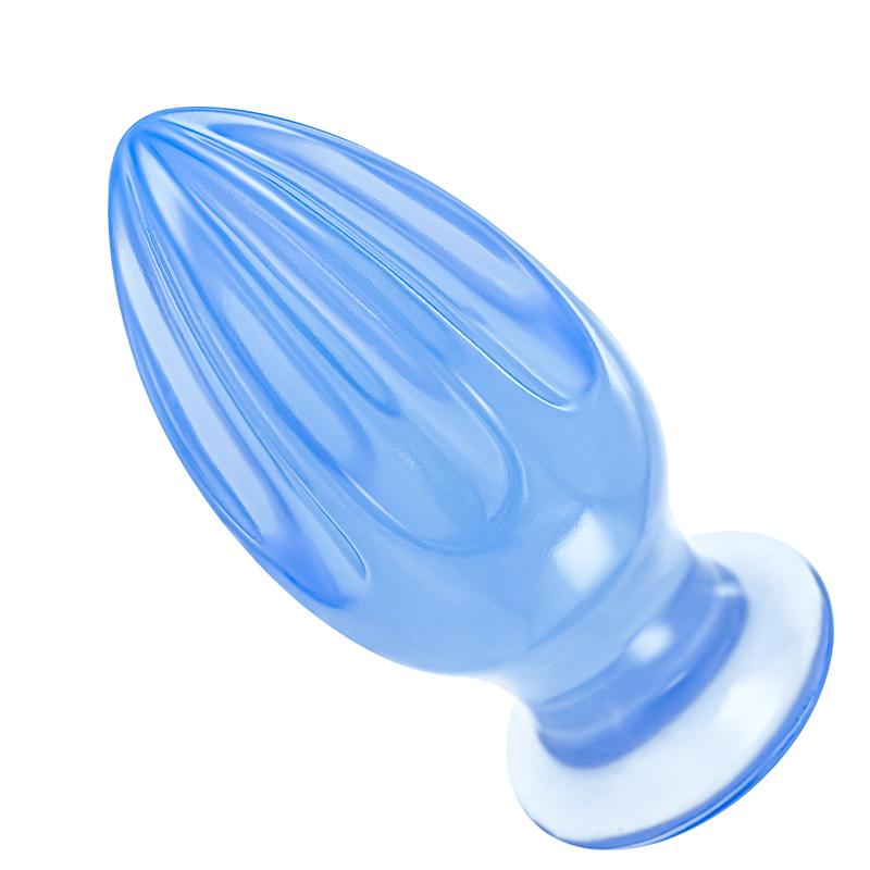 Multi-Size Eiform Analer Butt Plug Riesige Analperlen Analstimulation Expansions-Trainer Anal Sexspielzeug für Erwachsene Frau Mann