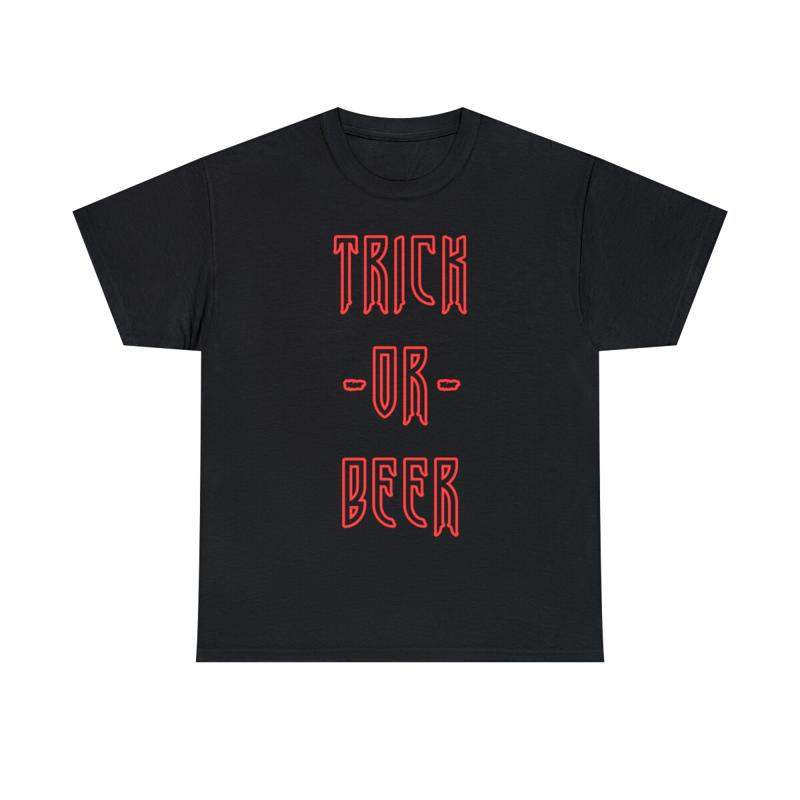 

Trick Or Beer T Shirt S 5Xl 5XL різнокольоровий