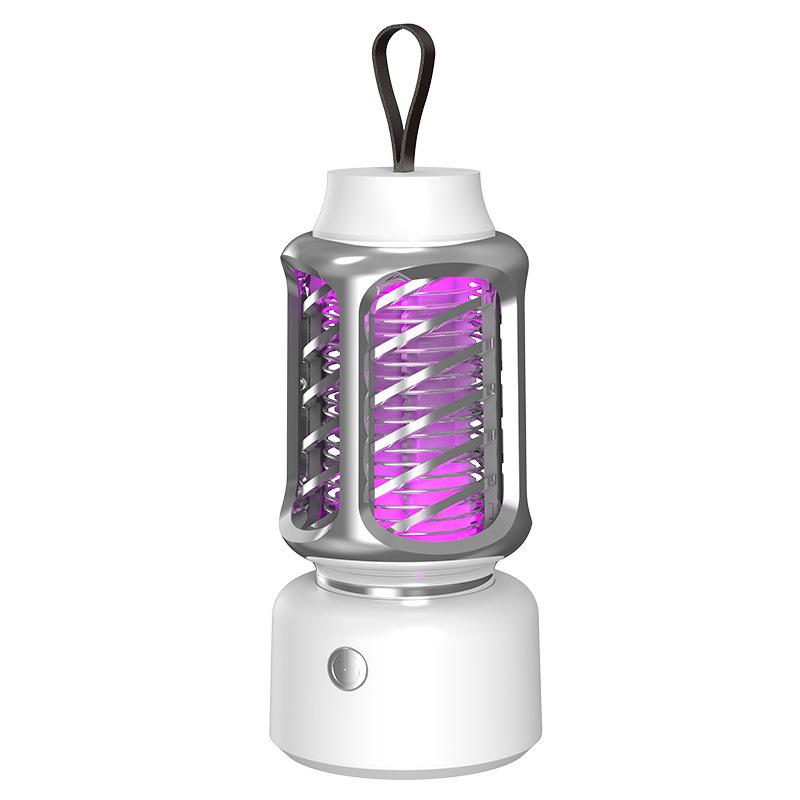 2025 Triple Grid Purple Light Mosquito Killer Lamp & Swatter