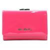 Echtes Leder + Damen-Portemonnaie aus Kunstleder Pierre Cardin 07 SHINY 117