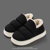 Winter Warm Thick Furry Women Ankle Boots Indoor Plush Slippers Ladies Men Outside Home Cotton Shoes