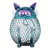 Cat Coin Piggy Bank Animal Piggy Bank with Bottom Cover Creative Cat Gift Suitable for Home Living Room Bookshelf Decoration Birthday Gift
