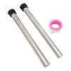 2Pcs RV Water Heater Anode Rod 19 X 235mm 3 4in NPT Protective Anode Rod for Mor‑Flo RV Water Heaters