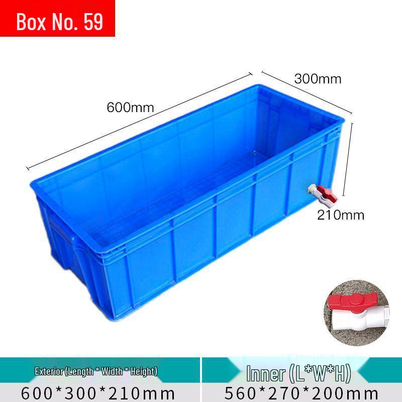 Large Plastic Turtle Tank with Sunning Platform and Breeding Box