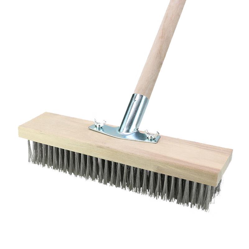 Industrial Long Handle Hard Steel Wire Floor Brush