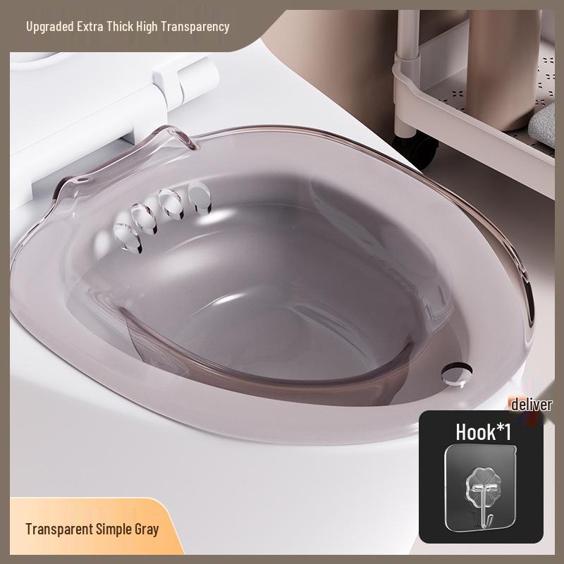 Bidet Sitz Bath for Hemorrhoids, Pregnant Women, and Postpartum Care - Squat-Free, Fumigation Wash for Personal Hygiene.