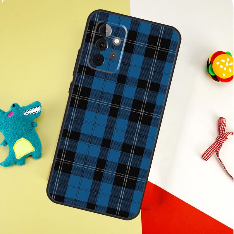 Buffalo Plaid Pattern Case For Samsung Galaxy A54 A34 A24 A14 A12 A22 A32 A42 A52 A72 A52S A51 A71 A13 A53 Cover