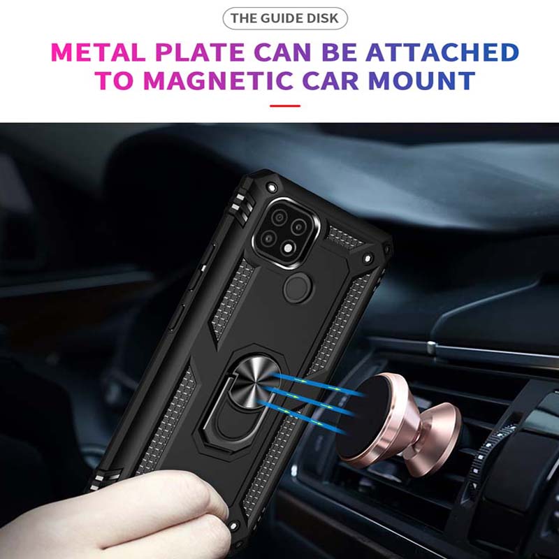 Armor Shockproof Ring Stand Case For Samsung Galaxy A23 A53 A33 A73 A22 A32 A52 A13 A12 A51 A71 M23 M13 M32 M53 S20 S21 Plus S22 Ultra Hard Back Cover