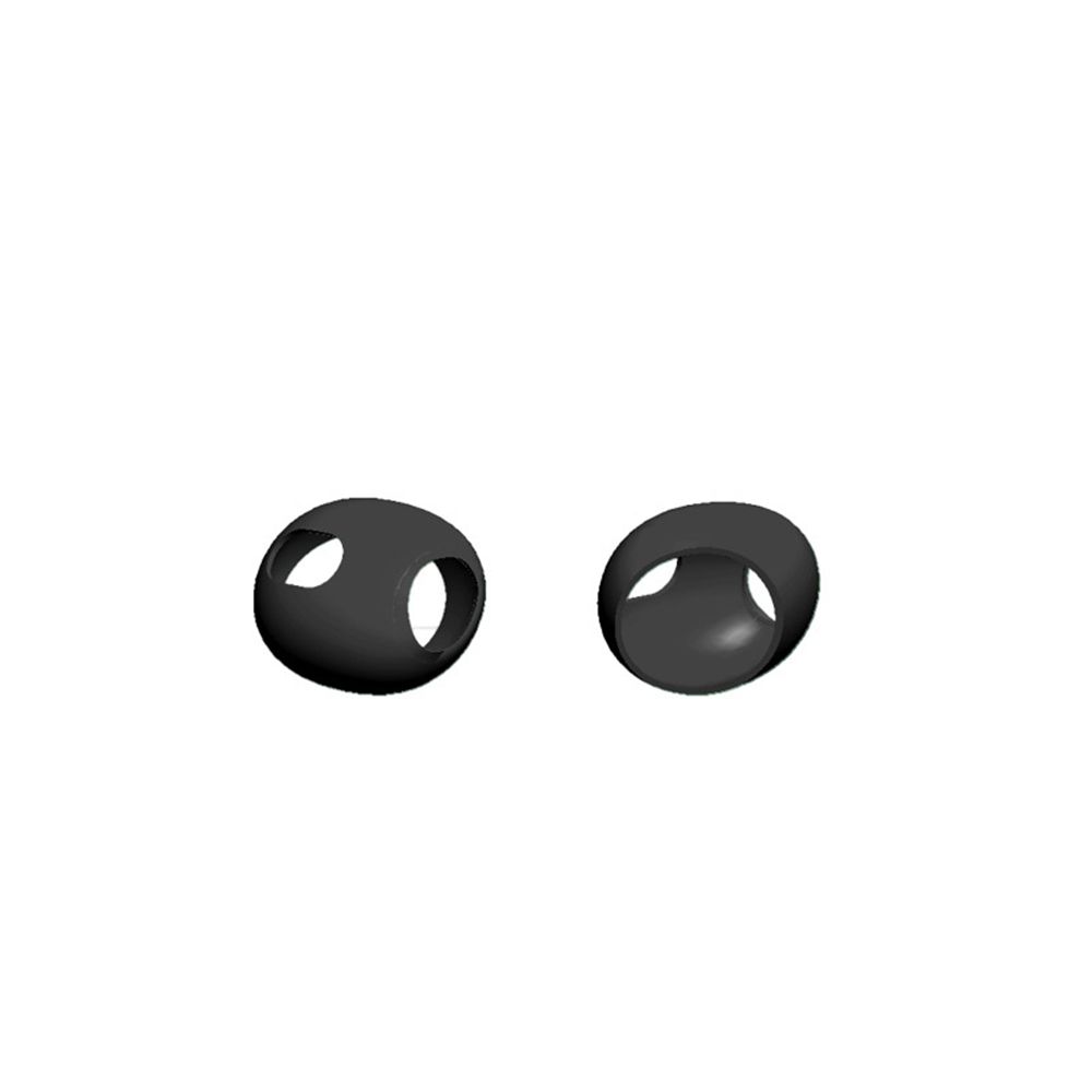 2pcs/1pair Ultra Thin Replacement Protective Earbuds Eartips Ear Cover Silicone For AirPods 3