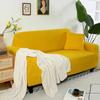 Polar Fleece Fabric Sofa Cover 1 /2 /3 /4 Seater Thick Slipcover Couch Sofacovers Stretch Elastic Cheap Sofa Covers Towel Wrap