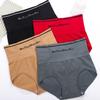 Ladies Spring and Autumn High Waist Belly Lift Hip Shape Body Triangle Briefs