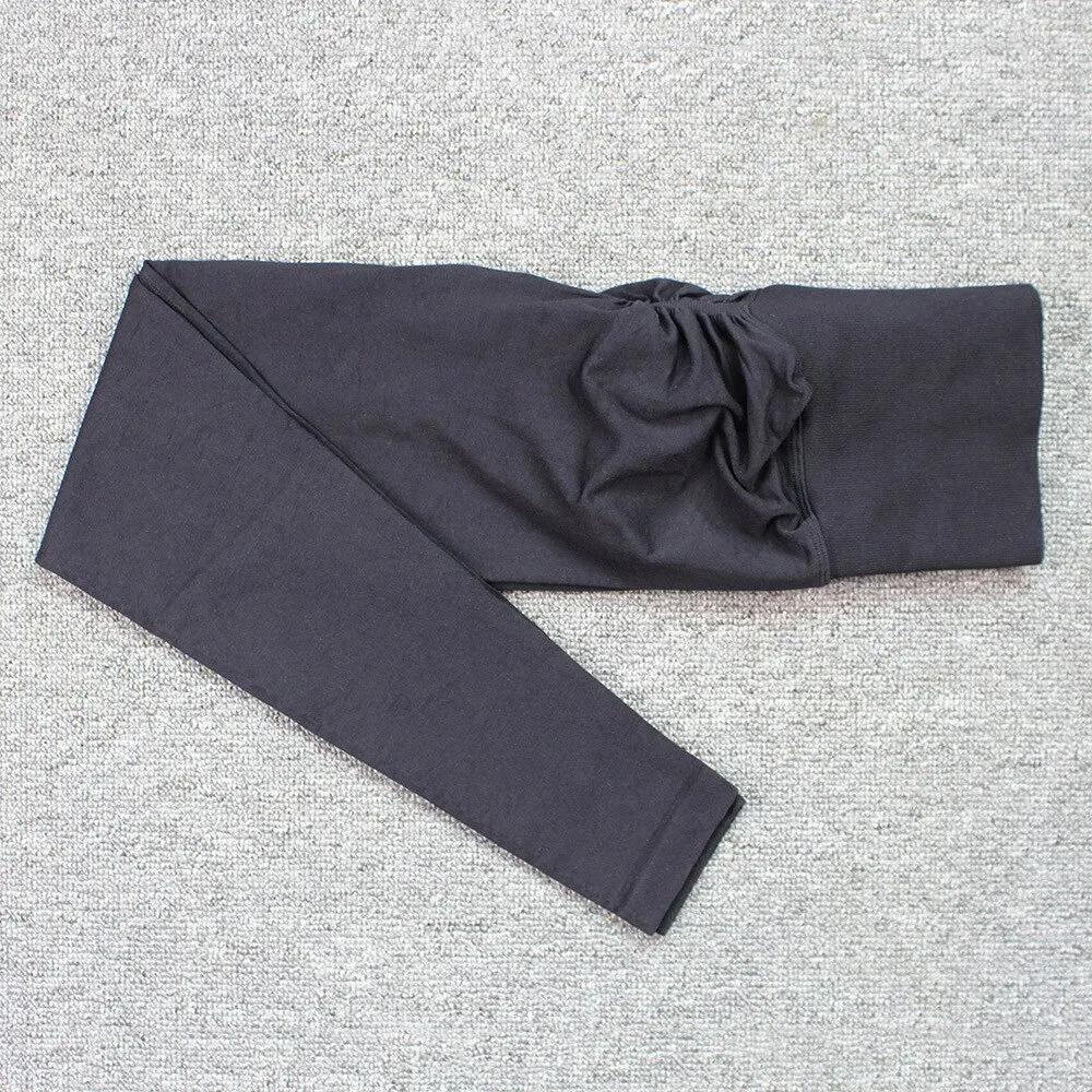 2023 Magas derekú csípőemelő jóganadrág - Varrásmentes, Meztelen érzet, Magas rugalmasság, Barackos fenék hatás