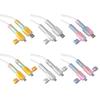 Flexible Phone Chargers Cord Savers Soft Silicone Data Line Protectors Prevents Fraying For Multiple Device Types