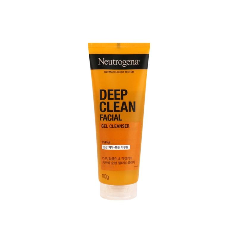 Neutrogena Deep Clean Facial Gel Cleanser 100ml / Cleansing Foam
