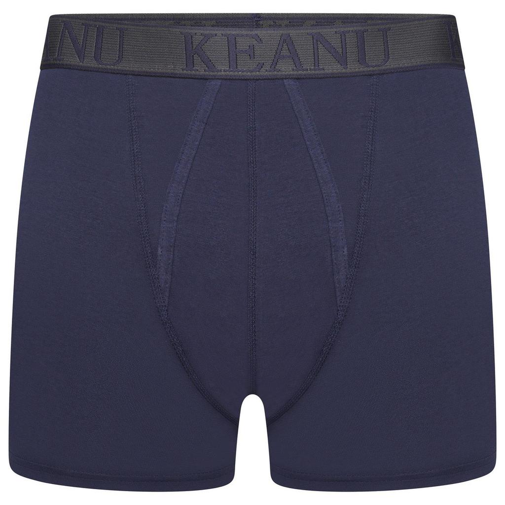 Keanu Mens Plain Boxer Shorts (Pack of 6)