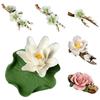 Ceramics Writing Brush Stand Flower Shape Aromatherapy Base Gift Tea Table Oraments  Offices