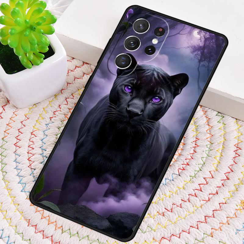 Cheetah Panther Phone Case for Samsung Galaxy note 10 pro S26 Ultra S23 S24 FE S25 S21 S22 PLUS shockproof Cove