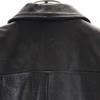 Cherokee Cotton Filling Leather Jacket M Black Genuine Leather Women Used