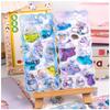S Kawaii Cartoon Colorful Rocking Water Injection 3D Stickers Cute Diy Mobile Graffiti Decoration Stickers Holiday Gift