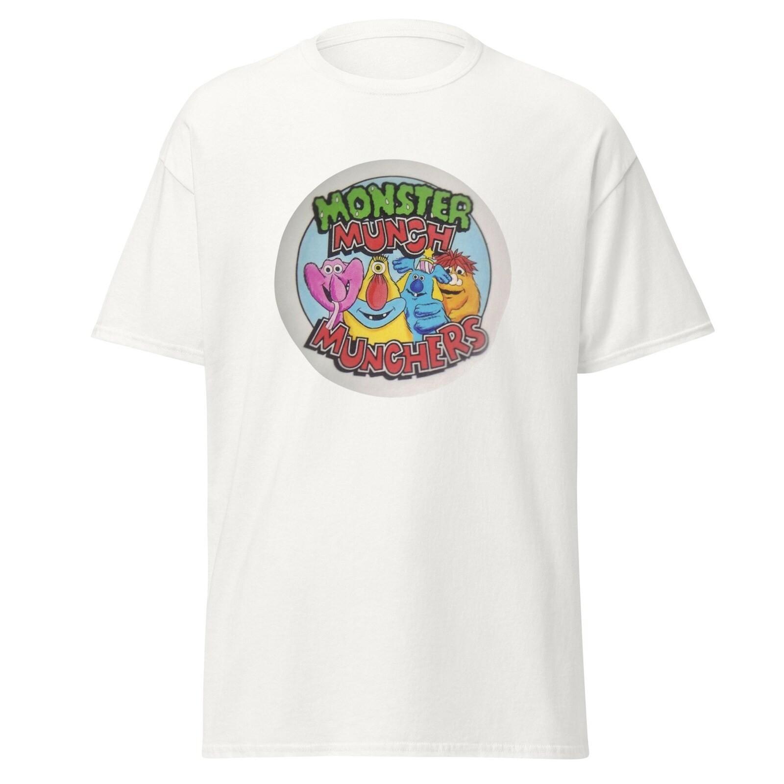 Unleash Your Inner Monster with this Retro 80s Monster Munch T-Shirt #26 M
