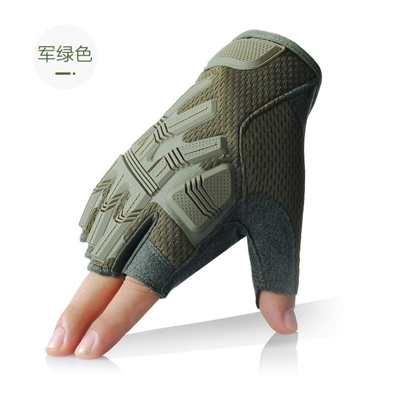 Gloves Half Finger Non-slip Multifunctional Fighting Riding Gloves S