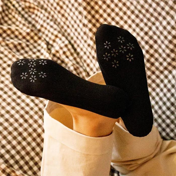 [Free Laundry Bag] 5 Pairs of Seamless Footies for Comfortable, Non-Slip Fit