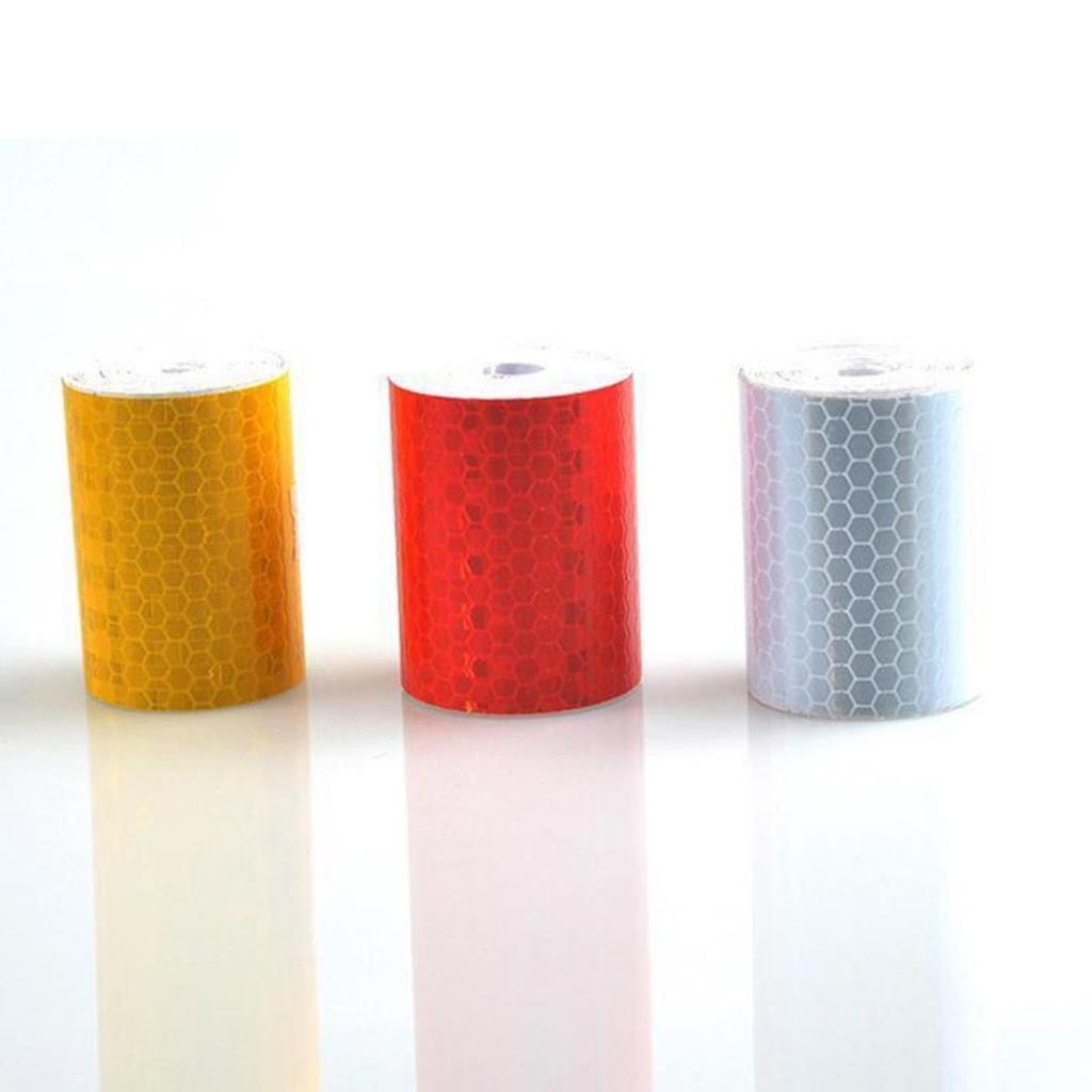 1M/3M*5cm Safety Bike Body Reflective Strips Motorcycle Waterproof Tape Sticker Reflector