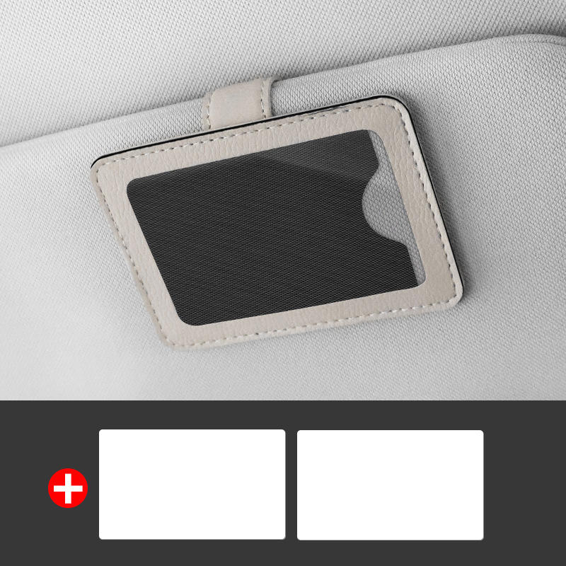 1pc Magnetic Car Visor Photo Clip - Holds Wallet-Sized Photos, Perfect Car Decor & Gift for Couples, Valentine’s Day