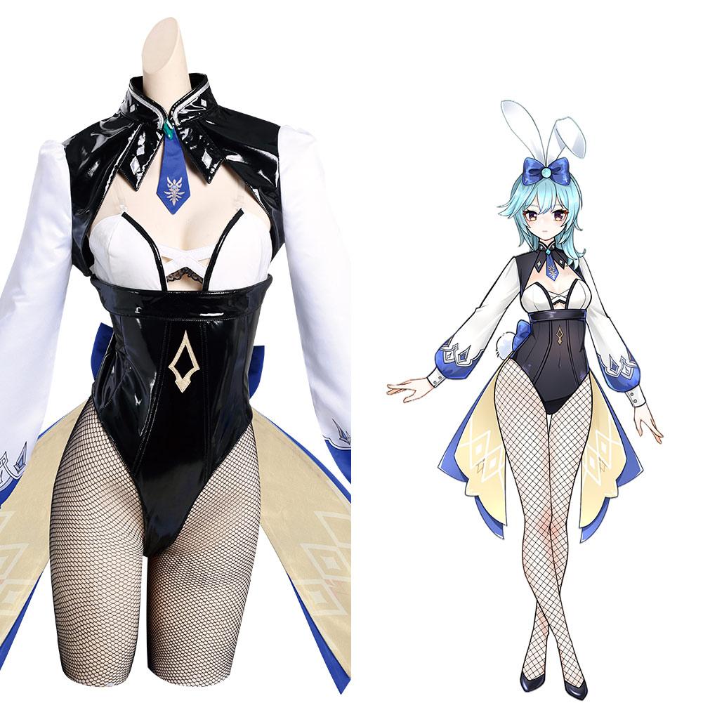   Eula Cosplay Costume Dress Outfits Halloween Carnival Suit