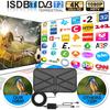 Portable HD TV Antenna - 30DBI Digital TV Antenna with Amplifier for Quick DVB Signal Reception (Indoor/Outdoor Use)
