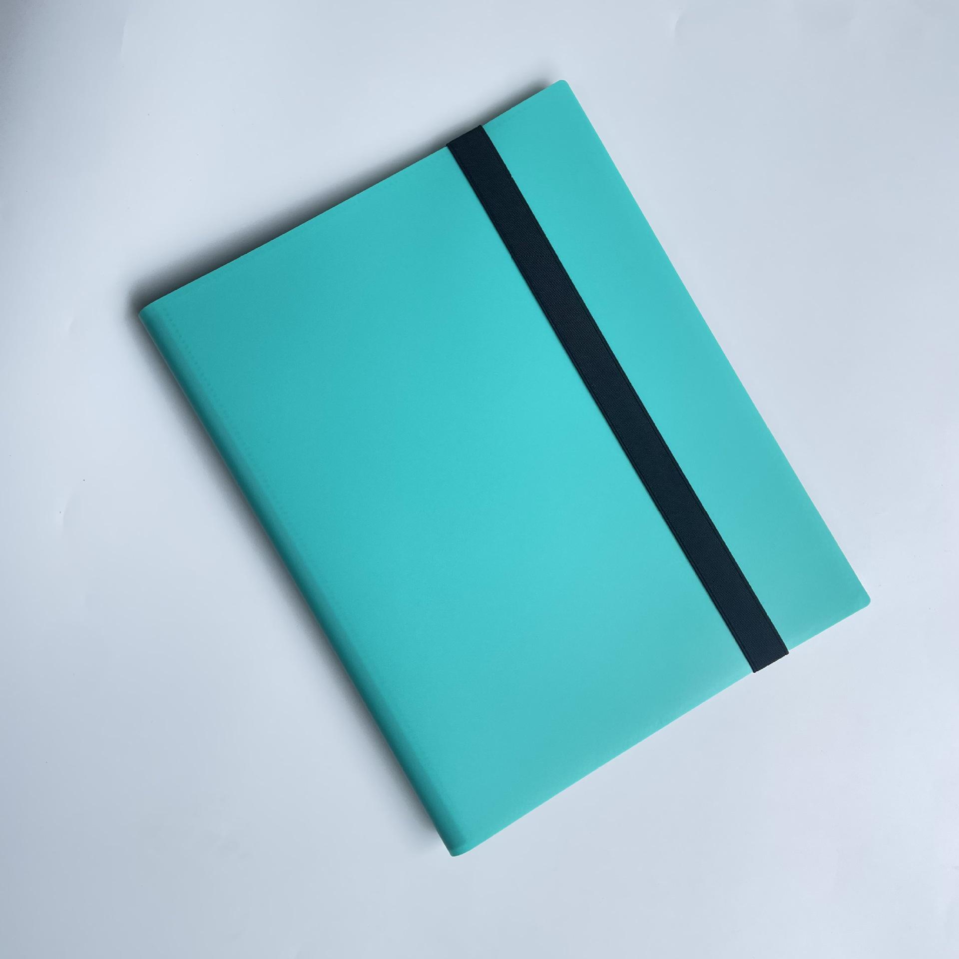 

ПП Альбом для карточек на девять ячеек для Покемонов, визиток и настольных игр - Идеально для хранения карточек и фотографий 360 Slots бирюзовый