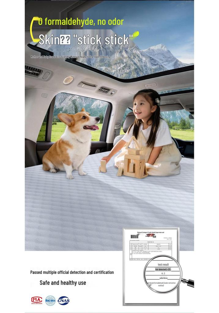 Changan Auchan Z6 Rear Seat Sleeping Pad: Compatible with 23 Models - Inflatable Car Mattress for Trunk Sleeping.