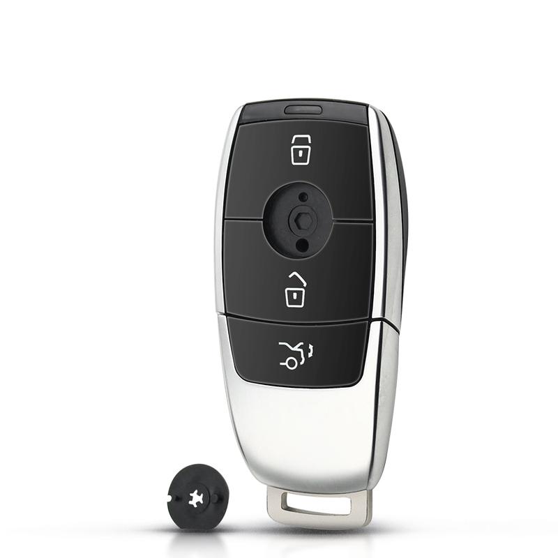 KEYYOU 3 Buttons Remote Car Key Shell Case For Mercedes Benz A C E S G Class GLC CLE CLA GLB GLS W177 W205 W213 W222 X167 AMC