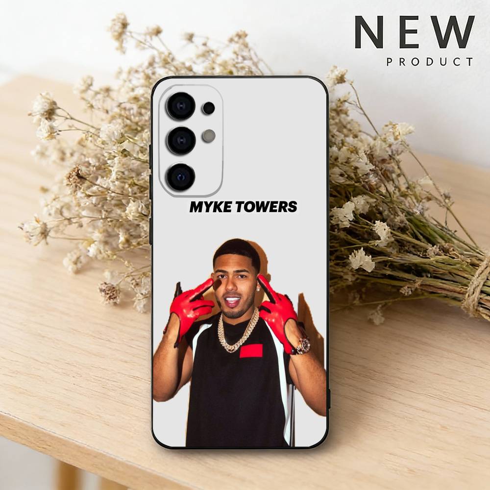 

M-Myke Towers Ganga Phone Case For Samsung S26,25,24,23,22,21,20,30,Ultra,Plus,Fe,Lite Black Shell Samsung S24ULTRA