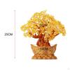Crystal Feng Shui Bonsai Lucky Tree for Desk Store Prosperity Spiritual Fortune Good Luck Ornaments