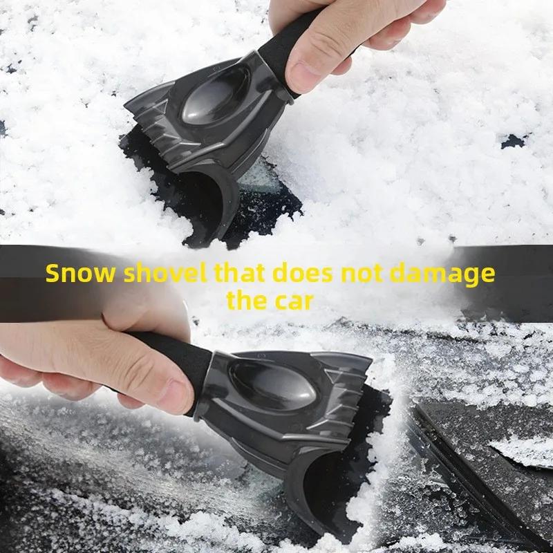 Winter Snow Cleaning Vehicle Multi-purpose Vehicle Snow Removal Shovel Snow Sweeper Glass Defrost Snow Removal Brush