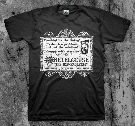 Beetlejuice  Biz Card  Movie T Shirt XXXXL